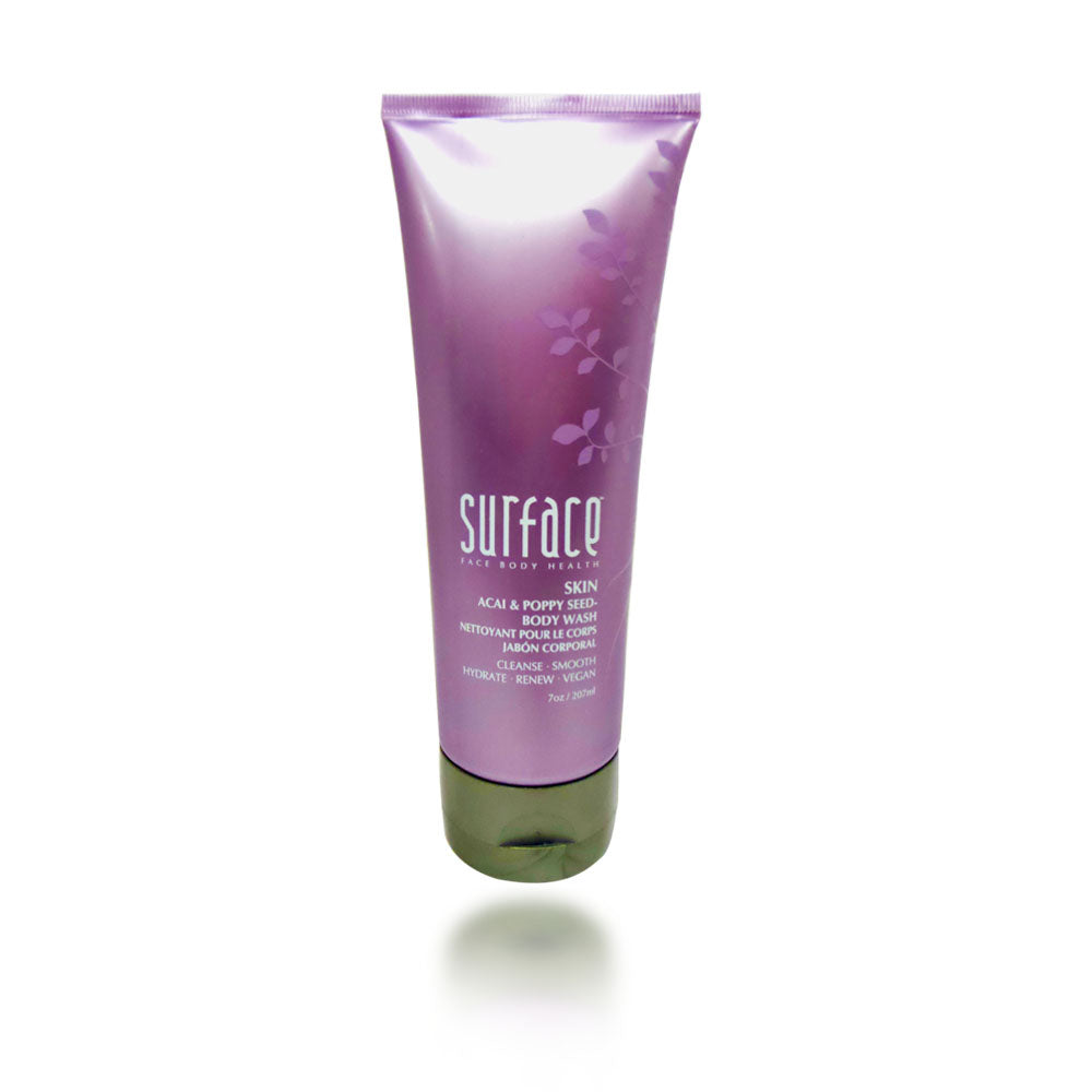 Surface Skin Acai & Poppy Seed Body Wash, 7 oz