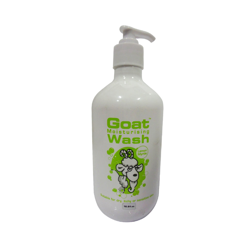 Goat Moisturizing Body Wash w/ Lemon Myrtle, 16.9 oz