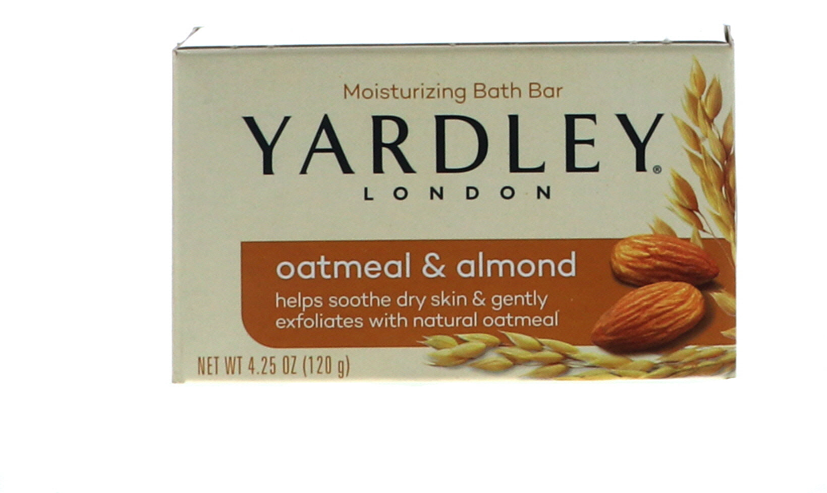 Yardley Oatmeal & Almond Bath Bar, 4.25 oz