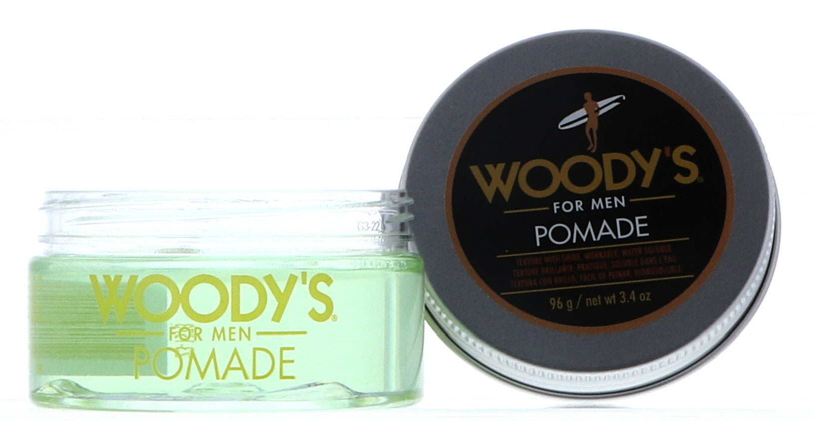 Woody's Pomade, 3.4 oz