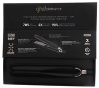 GHD Platinum+ Hair Professional Styler 1 inch, Black