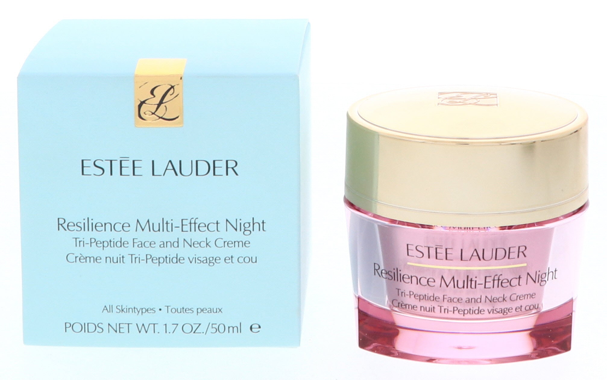 Estee Lauder Resilience Multi-Effect Night Tri-Peptide Face & Neck Creme, 1.7 oz
