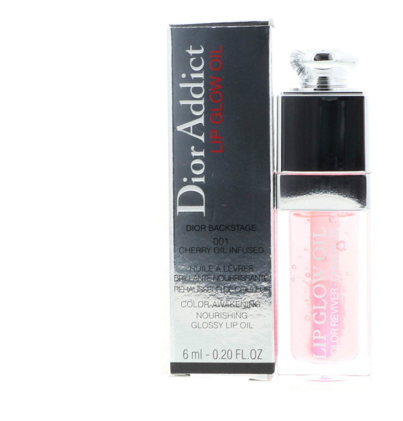 Dior Addict Lip Glow Oil, No.001 Pink, 0.20 oz