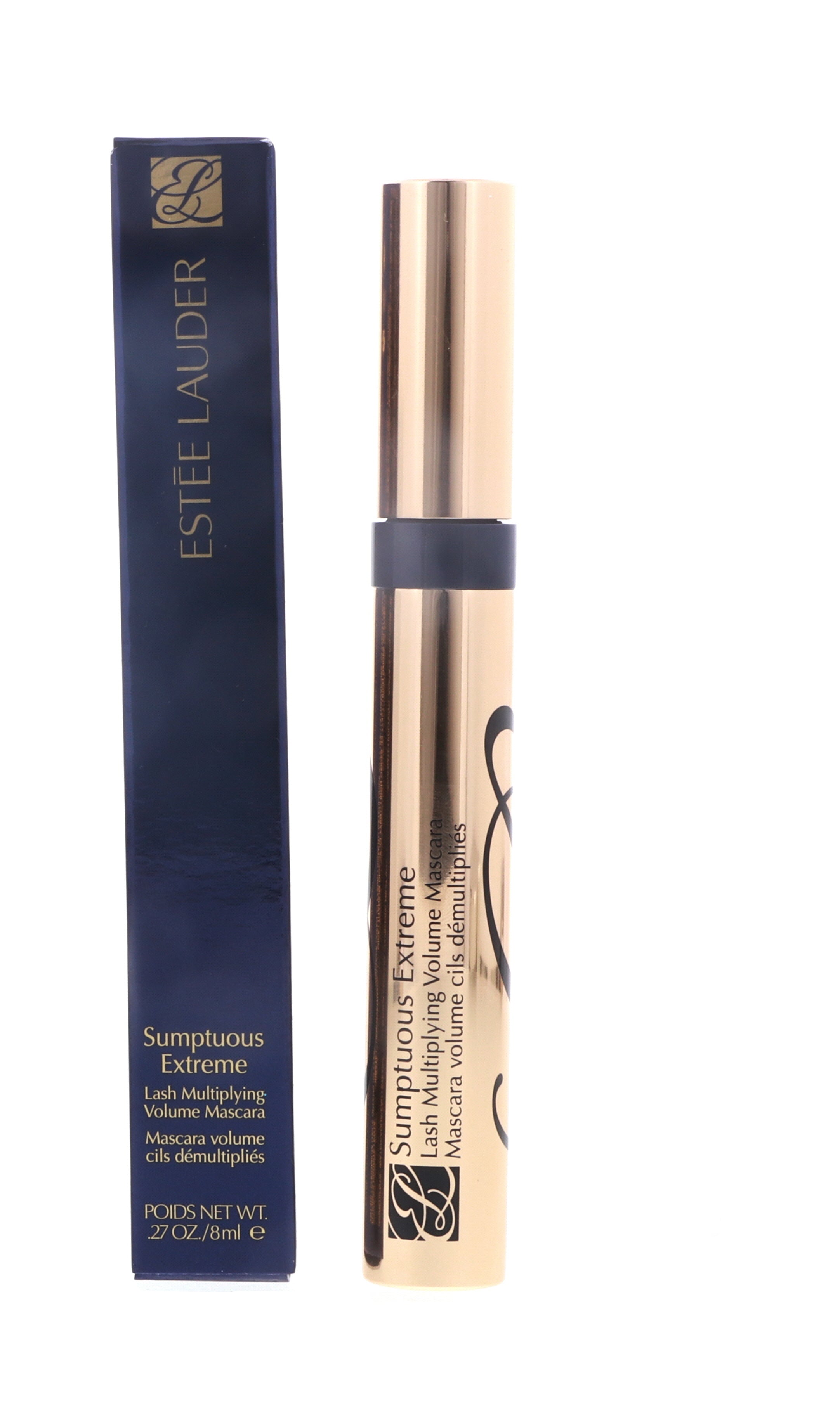 Estee Lauder Sumptuous Extreme Lash Multiplying Volume Mascara, 01 Extreme Black, 0.27 oz