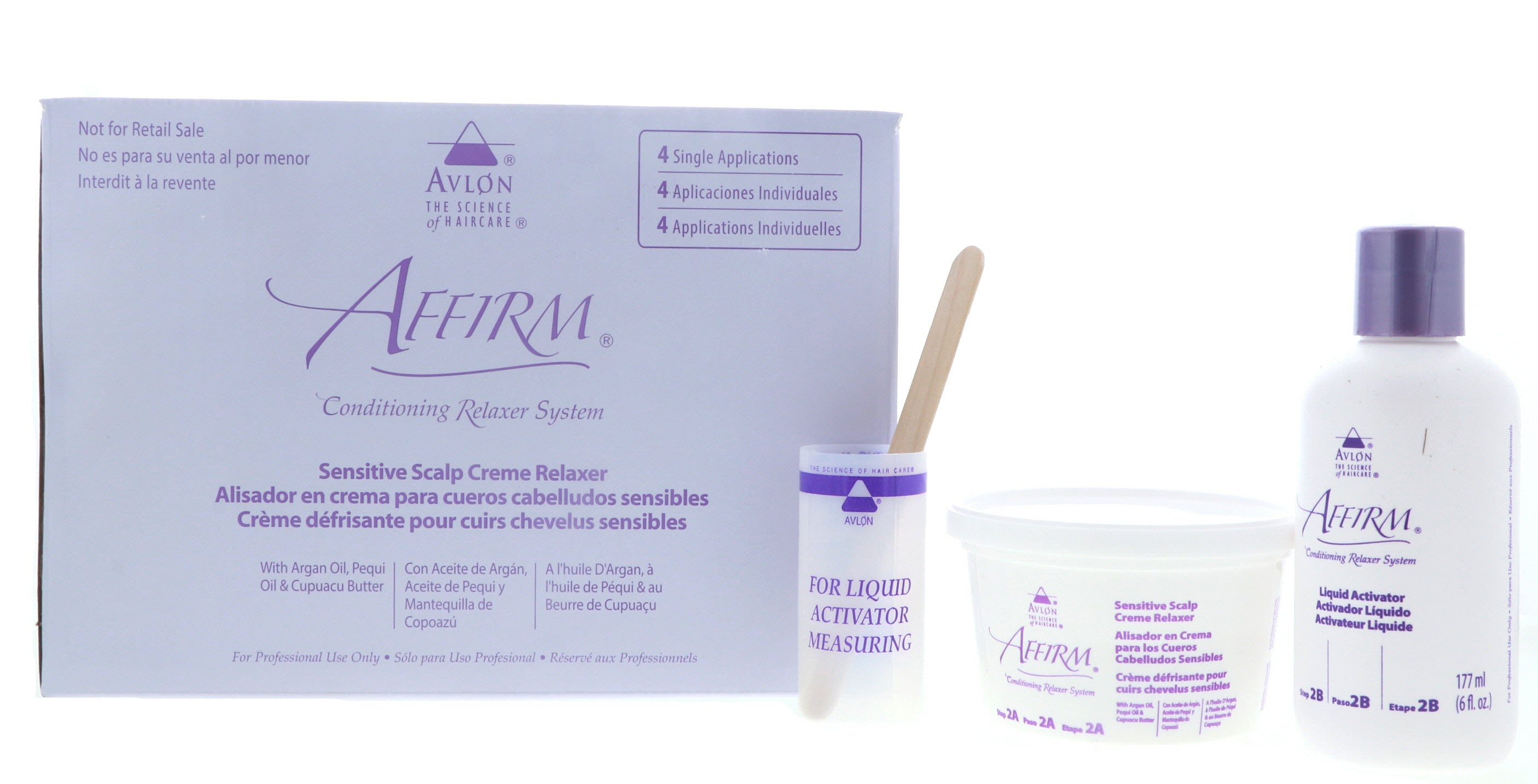 Avlon Affirm Sensitive Scalp Creme Relaxer (4 Pack)