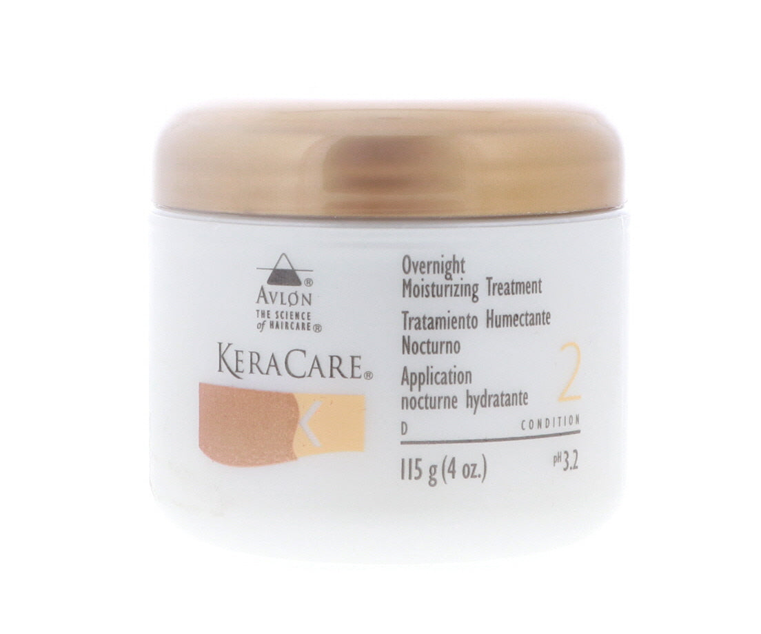 Avlon KeraCare Overnight Moisturizing Treatment, 4 oz