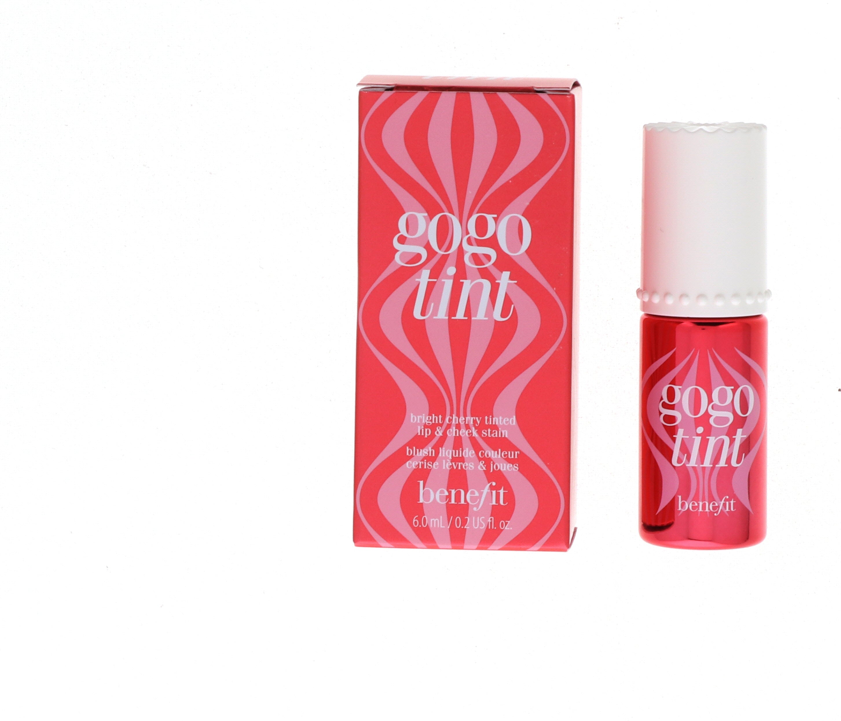 Benefit Gogo Tint Bright Cherry Tinted Lip & Cheek Stain, 0.2 oz