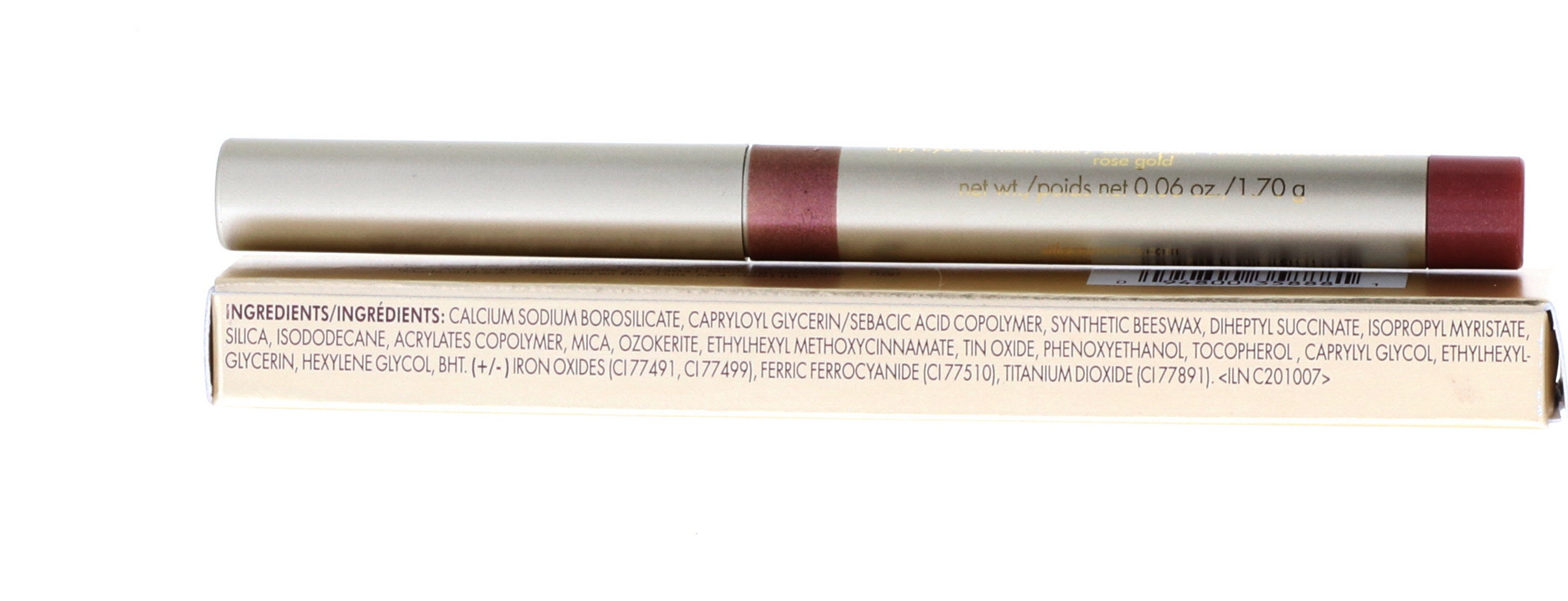 Stila Trifecta Metallica Lip, Eye and Cheek Stick, Rose Gold, 0.06 oz
