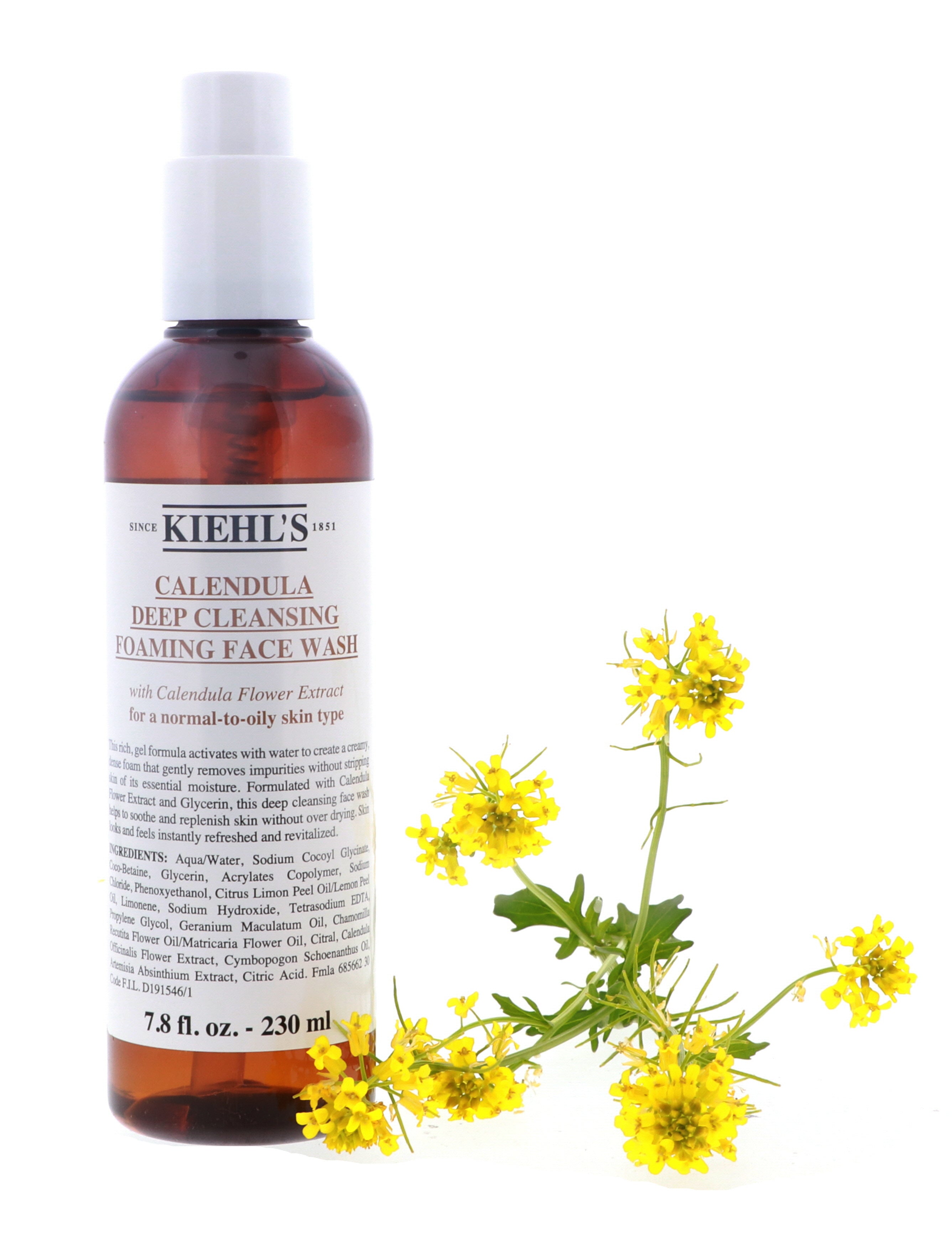 Kiehl's Calendula Deep Cleansing Foaming Face Wash, 7.8 oz