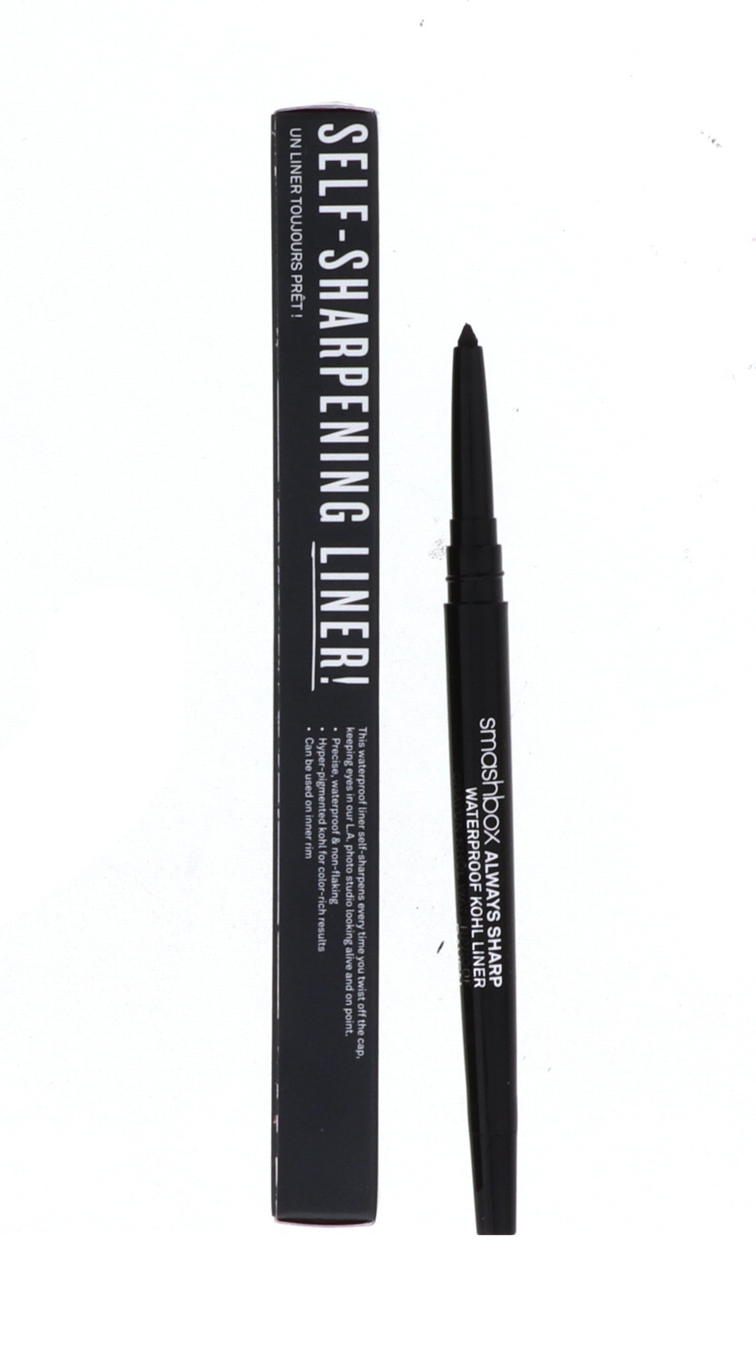 Smashbox Always Sharp Waterproof Kohl Liner, Raven, 0.01 oz