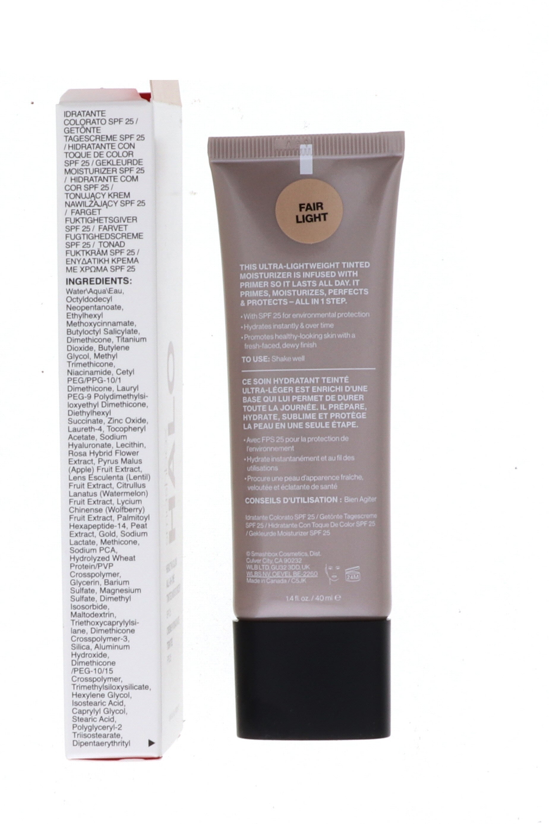 Smashbox Halo Healthy Glow All-in-One Tinted Moisturizer SPF25, Fair Light, 1.4 oz
