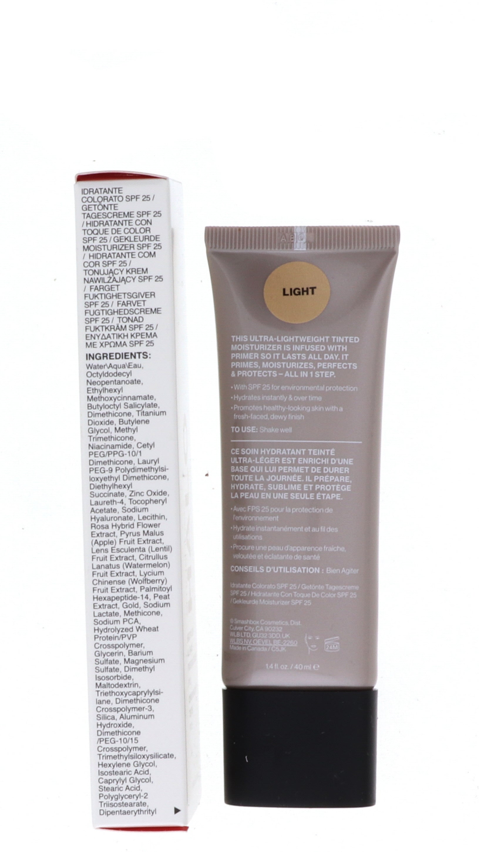 Smashbox Halo Healthy Glow All-in-One Tinted Moisturizer SPF25, Light, 1.4 oz