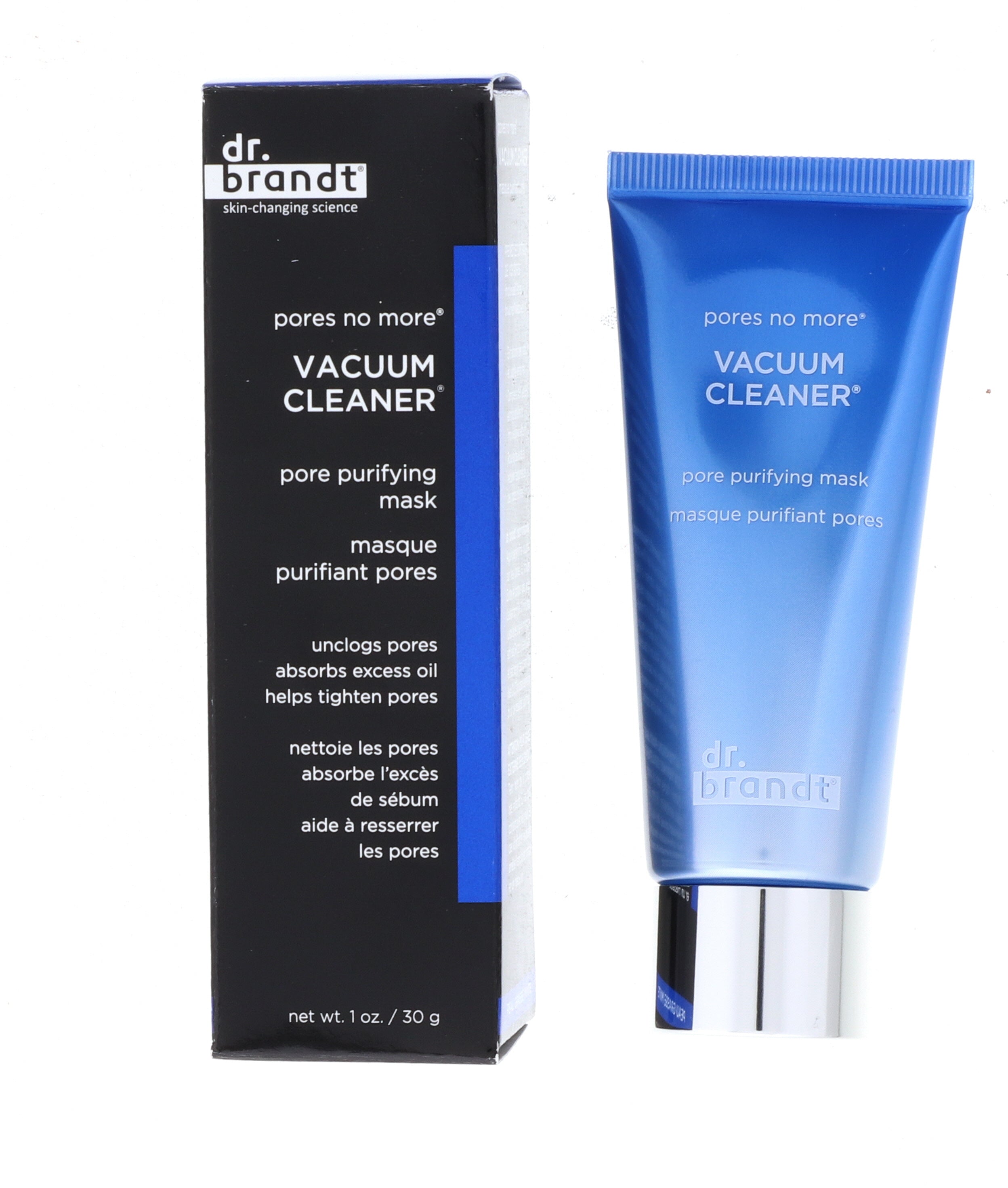 Dr. Brandt Pores No More Vacuum Cleaner Pore Purifying Mask, 1 oz