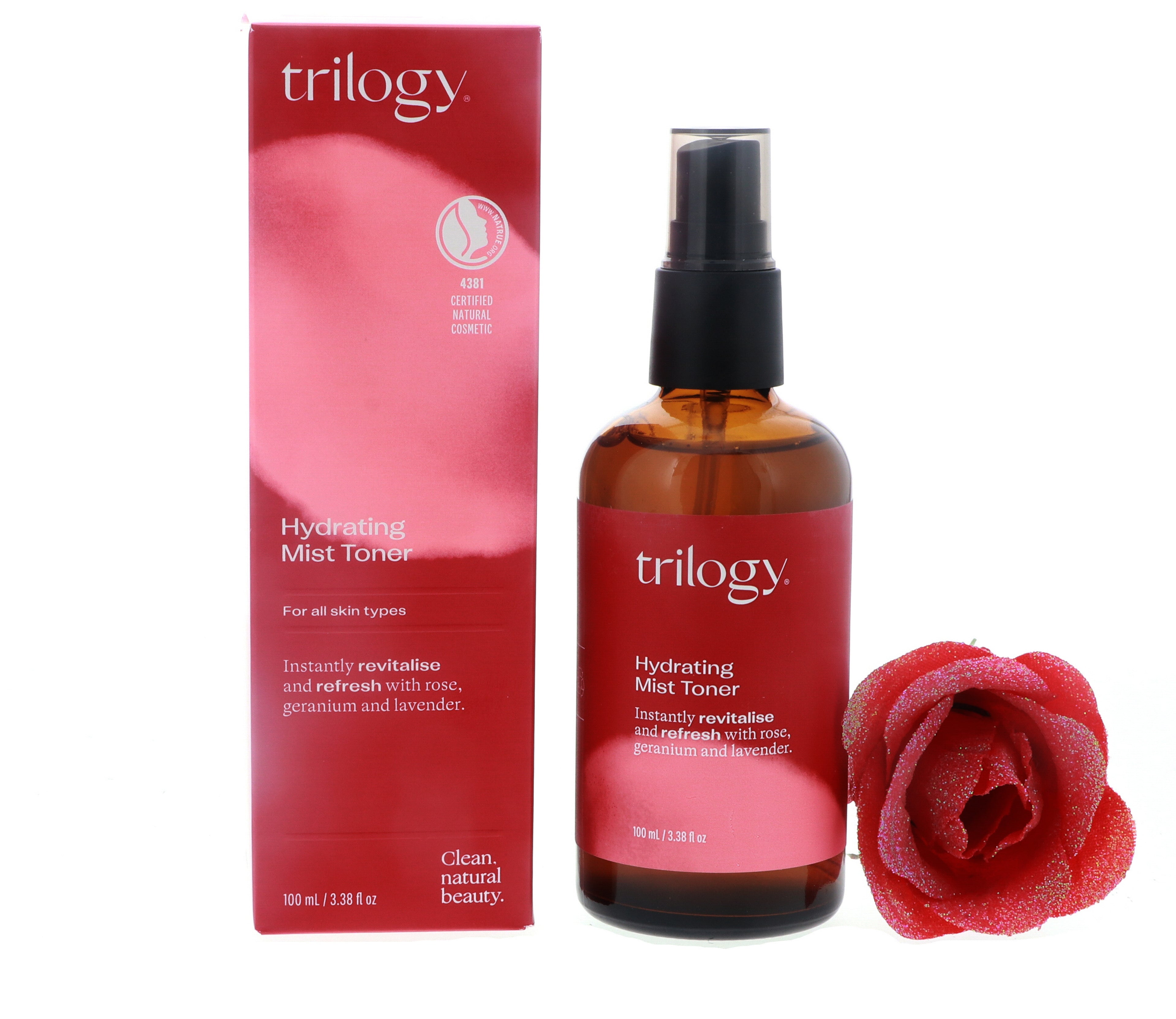 Trilogy Hydrating Mist Toner, 3.3 oz