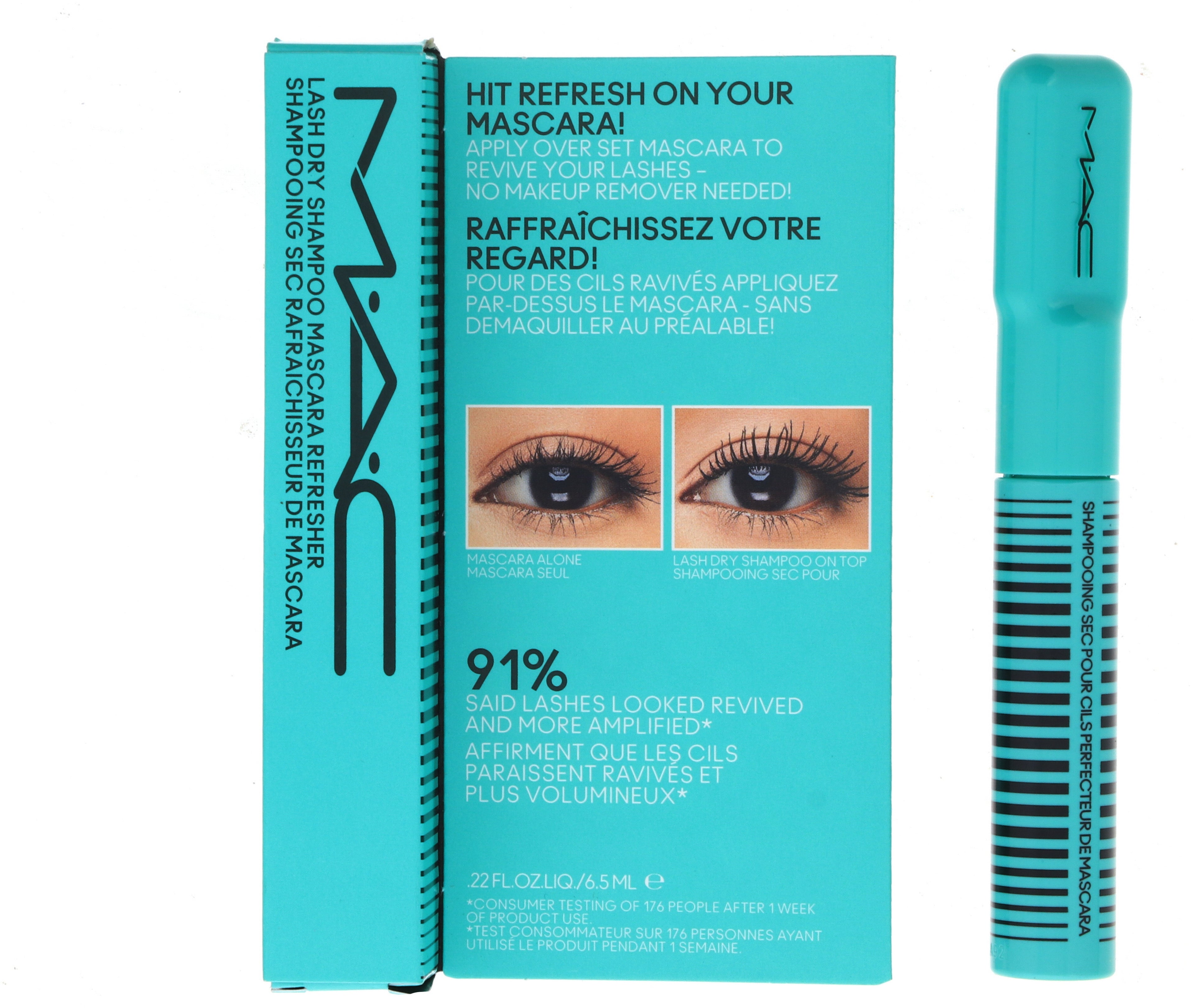 MAC Lash Dry Shampoo Mascara Refresher, 0.22 oz