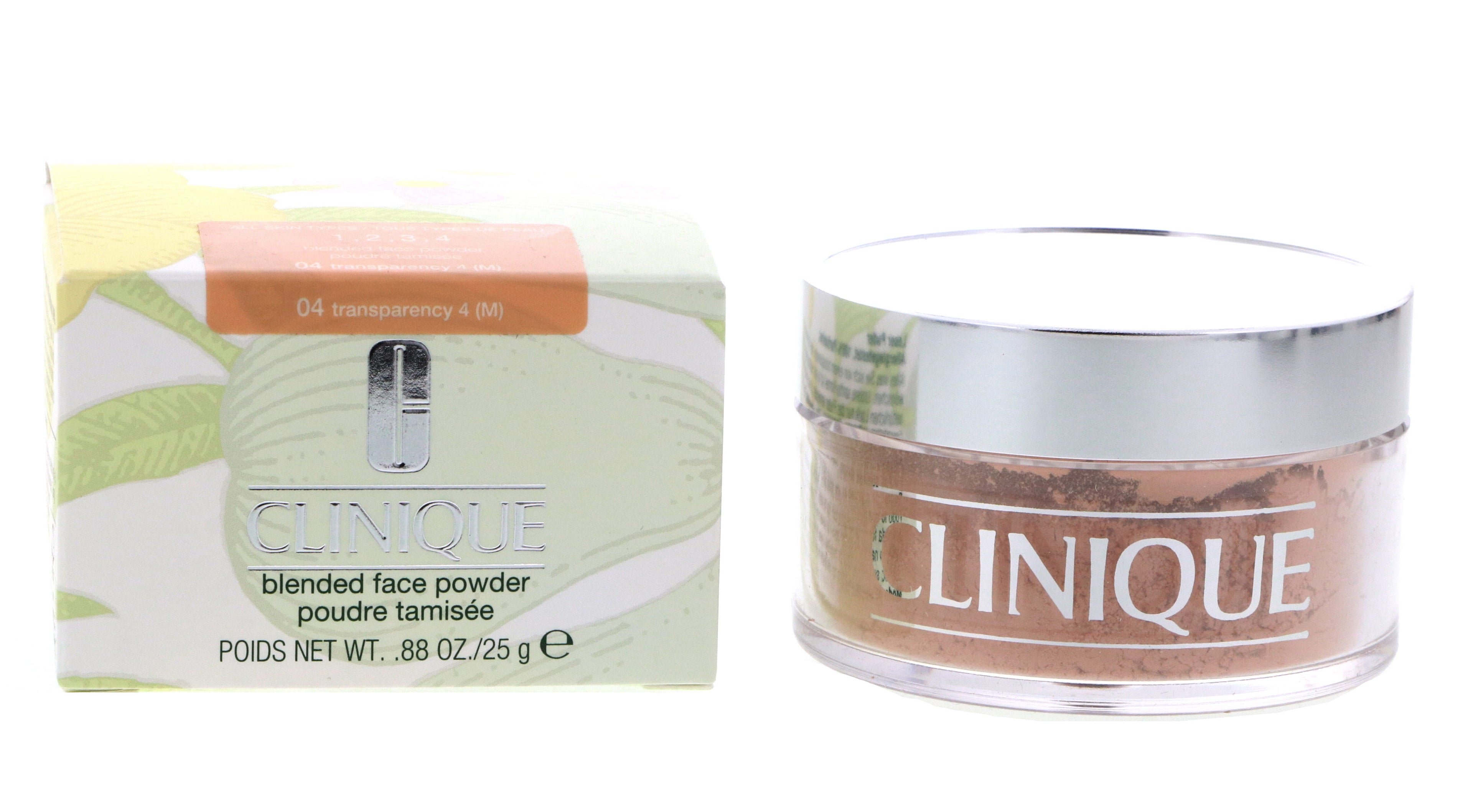 Clinique Blended Face Powder, 04 Transparency, 0.88 oz